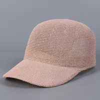 Women's Basic Modern Style Simple Style Solid Color Curved Eaves Baseball Cap sku image 5