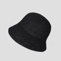 Women's Vacation Classic Style Solid Color Curved Eaves Bucket Hat main image 3