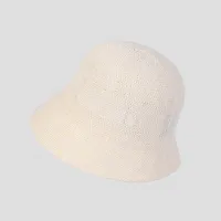 Women's Vacation Classic Style Solid Color Curved Eaves Bucket Hat sku image 3