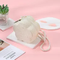 Summer Travel Straw Bag Flower Woven Bag Women's  New Children's Cute Straw Beach Bag Crossbody Seaside sku image 1
