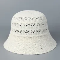 Women's Hawaiian Vacation Solid Color Wide Eaves Bucket Hat sku image 4