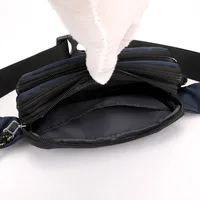 Men's Oxford Cloth Letter Streetwear Square Zipper Fanny Pack main image 3
