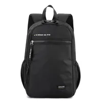 Color Block Casual School Backpack sku image 1