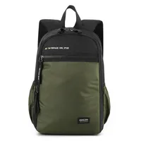 Color Block Casual School Backpack sku image 4