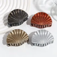Women's Modern Style Classic Style Shell Plastic Hair Claws main image 4