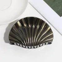 Women's Modern Style Classic Style Shell Plastic Hair Claws sku image 8