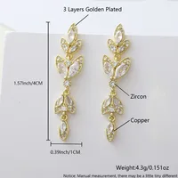 1 Pair Elegant Simple Style Letter Bow Knot Copper Ear Studs main image 8