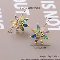 1 Pair Elegant Simple Style Letter Bow Knot Copper Ear Studs main image 5
