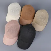 Women's Basic Modern Style Simple Style Solid Color Curved Eaves Baseball Cap main image 1