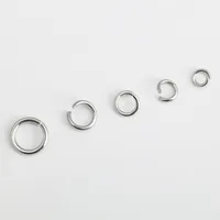 Simple Style Classic Style Circle Titanium Steel DIY Jewelry Accessories main image 3