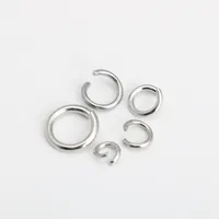 Simple Style Classic Style Circle Titanium Steel DIY Jewelry Accessories main image 1