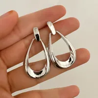 1 Pair Simple Style Classic Style Geometric Plating Alloy Drop Earrings main image 2