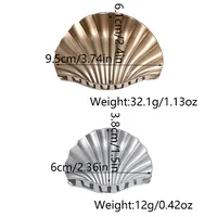 Women's Modern Style Classic Style Shell Plastic Hair Claws main image 2