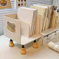 1 Piece Bear Solid Color Daily Plastic Modern Style Book Stand main image 1
