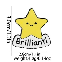 New Style Brooch Creative Badge Sovereign Cloud Lettering Enamel Badge Fuck The Patiianchy Wholesale Nihaowholesale sku image 20