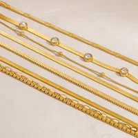 Elegant Solid Color 304 Stainless Steel Women's Bracelets main image 7