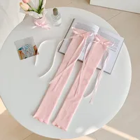 Women's Cute Sweet Bow Knot Polyacrylonitrile Fiber A Pair sku image 3