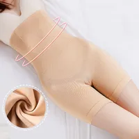Solid Color Stereotype Waist Support Gather Shaping Underwear main image 1