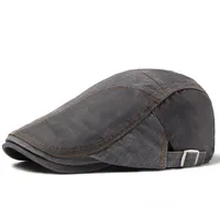 Unisex Retro Simple Style Color Block Curved Eaves Baseball Cap sku image 3