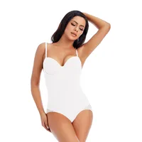 Solid Color Stereotype Waist Support Gather Shaping Underwear main image 4