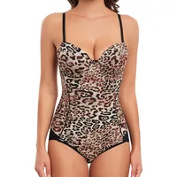 Solid Color Stereotype Waist Support Gather Shaping Underwear main image 3