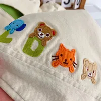 Girl'S Boy'S Cute Animal Cartoon Letter Embroidery Cotton main image 5