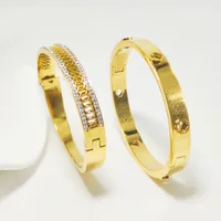 Casual Classic Style Geometric 304 Stainless Steel Women's Bangle main image 4