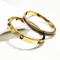 Casual Classic Style Geometric 304 Stainless Steel Women's Bangle main image 3