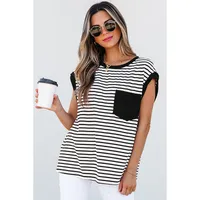 Women's T-shirt Tank Tops Casual Simple Style Streetwear Stripe main image 1