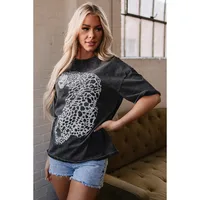 Women's T-shirt Short Sleeve T-Shirts Vintage Style Leopard main image 3