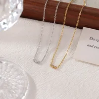 Elegant Simple Style Chain 304 Stainless Steel 16K Gold Plated Women's Pendant Necklace main image 3