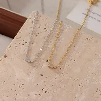 Elegant Simple Style Chain 304 Stainless Steel 16K Gold Plated Women's Pendant Necklace main image 1
