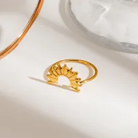 Wholesale Jewelry Vintage Style Classic Style Solar System Water Droplets 201 Stainless Steel Rings main image 5