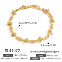 Vintage Style Classic Style Solid Color 304 Stainless Steel Women's Bracelets main image 2