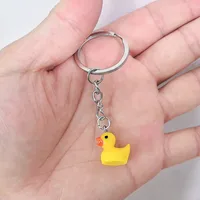 Cute Duck Resin Unisex Bag Pendant Keychain sku image 17