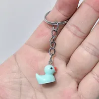 Cute Duck Resin Unisex Bag Pendant Keychain sku image 13