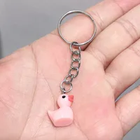 Cute Duck Resin Unisex Bag Pendant Keychain sku image 10