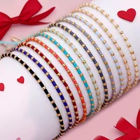 Ethnic Style Simple Style Colorful Seed Bead Knitting Women's Bracelets main image 1