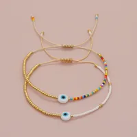 Ethnic Style Simple Style Colorful Seed Bead Knitting Women's Bracelets main image 3