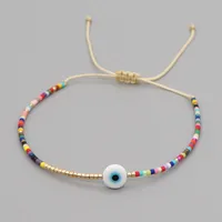 Ethnic Style Simple Style Colorful Seed Bead Knitting Women's Bracelets sku image 37
