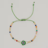 Ethnic Style Simple Style Colorful Seed Bead Knitting Women's Bracelets sku image 4