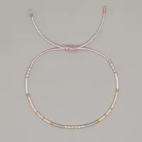 Ethnic Style Simple Style Colorful Seed Bead Knitting Women's Bracelets sku image 16