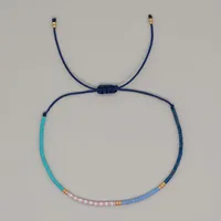 Ethnic Style Simple Style Colorful Seed Bead Knitting Women's Bracelets sku image 22