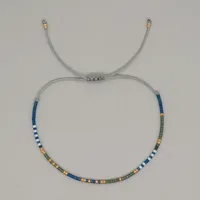 Ethnic Style Simple Style Colorful Seed Bead Knitting Women's Bracelets sku image 23