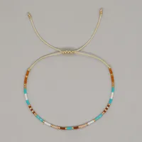 Ethnic Style Simple Style Colorful Seed Bead Knitting Women's Bracelets sku image 25