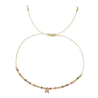 Ethnic Style Simple Style Colorful Seed Bead Knitting Women's Bracelets sku image 53