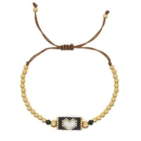 Ethnic Style Simple Style Colorful Seed Bead Knitting Women's Bracelets sku image 76