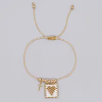 Ethnic Style Simple Style Colorful Seed Bead Knitting Women's Bracelets sku image 70