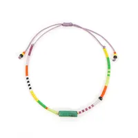 Ethnic Style Simple Style Colorful Seed Bead Knitting Women's Bracelets sku image 41