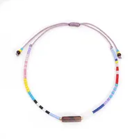 Ethnic Style Simple Style Colorful Seed Bead Knitting Women's Bracelets sku image 42